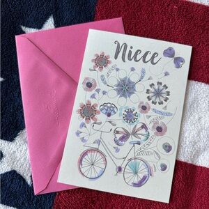 Hallmark Heartline Card with Pink Envelope